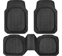 SANSHAOWUDI Heavy Duty Rubber Car Mats for Polestar 2 2019-2024, Personalization Deep Dish Car Floor Mats Trimmable All Weather Custom Carpet Mat Set Anti-Slip Easy To Clean,B