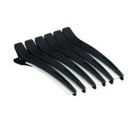 Sanshin Carbon Compartment Clips 12 cm Black 6 Pieces