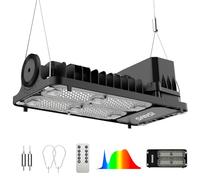 SANSI 100W Full Spectrum LED Grow Light for Plants,Timer, 4 Dimmable Levels
