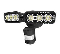 SANSI - 27W Motion Sensor Outdoor LED Floodlight, 2700LM Security Light, 300W Equiv. 5000K, Dusk to Dawn Light, Wide Angle Lighting