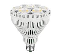 SANSI 40W LED Grow Light for Indoor Plants, Full Spectrum 4000K Sunshine E27 Plant Grow Light Bulb for Seedlings Vegs Flowers Hydroponics (PPF: 67 μmol/s, 60° Beam Angle, Veg Cover: 3x3 Sq Ft)