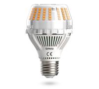 SANSI E27 Screw LED Light Bulb 20W, 200W Incandescent Bulb Equivalent, 3000LM 3000K Warm White for Indoor Home Lighting, Not Dimmable, Flicker Free - 1 Unit