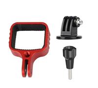 SanSixi Metal Expansion Adapter Stable Clamp For DJI OSMO POCKET3 Metal Expansion Adapter Head Camera Fixed Bezel Bracket Accessories (Red)