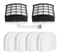Sansoak AZ3900UKT Filters for Shark PowerDetect Corded Upright Vacuum Cleaner AZ3900UKT AZ3900UKTBK, 2 HEPA Filters + 4 Felt & Foam Filter