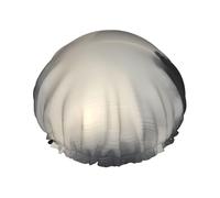 Sansui, Japanese company Double layer women's shower cap, reusable, large size design suitable for all hair lengths, suitable for girls, spa and home salon use.