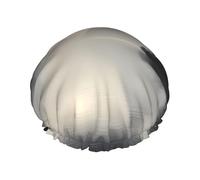 Sansui, Japanese company Printed shower cap, reusable, specially designed for women's long hair, double-layer structure, suitable for bathing.