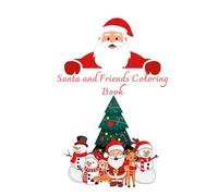 Santa and Friends Coloring Book