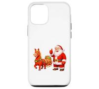 Santa Approving Sleigh Ride With Horse Case for iPhone 12/12 Pro