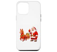 Santa Approving Sleigh Ride With Horse Case for iPhone 12 Pro Max