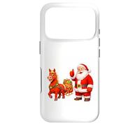 Santa Approving Sleigh Ride With Horse Case for iPhone 17 Pro