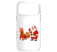 Santa Approving Sleigh Ride With Horse Case for iPhone 17 Pro Max