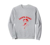 Santa Baby Graphic Sweatshirt PAPL3162 Sweatshirt