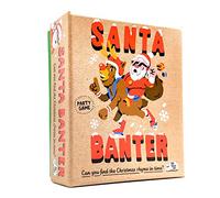 Santa Banter Hilarious Rhyming Christmas Board Game For Families. The Standalone Christmas Edition of the Popular Obama Llama Rhyme Series