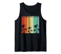 Santa Barbara Beach California Surf Vintage Cali Isla Vista Tank Top