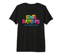 Santa Barbara California Mid-Century Modern Design Premium T-Shirt