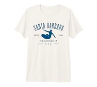 Santa Barbara California Surf Design Premium T-Shirt