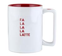 Santa Barbara Design Studio Coffee Cup Organic Ceramic Christmas Mug, 16-Ounces, Falala Latte