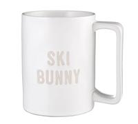 Santa Barbara Design Studio Face Tall Ceramic Coffee/Tea Mug, 4.25-inches High, Ski Bunny