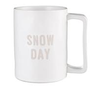 Santa Barbara Design Studio Face Tall Ceramic Coffee/Tea Mug, 4.25-inches High, Snow Day