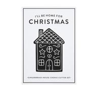 Santa Barbara Design Studio Gift Set Cookie Cutters Cardboard Book Gifts, 10-Pieces, Gingerbread House