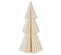 Santa Barbara Design Studio P6631 Modern Honeycomb Paper Christmas Tree Decoration, Balsam Fir-Warm White