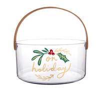 Santa Barbara Design Studio R5568 Christmas Ice Buckets - Acrylic Champagne Handle, Holiday