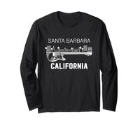 Santa Barbara Souvenir Men California Santa Barbara Long Sleeve T-Shirt