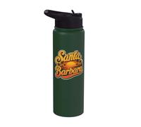 Santa Barbara Stainless Steel Insulated Water Bottle