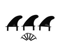 Santa Barbara Surfing SBS Soft Top Surfboard Fin Set of 3