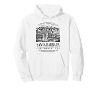 Santa Barbara: Where Mountains Meet Ocean and History Pullover Hoodie