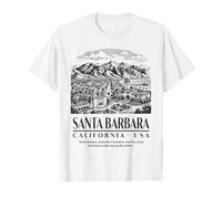 Santa Barbara: Where Mountains Meet Ocean and History T-Shirt