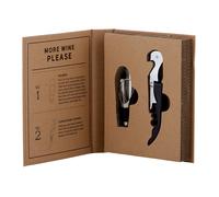 Santa Barbara Wine Accessories Gift Set in Brown Santa Barbara Brown