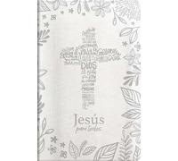 Santa Biblia de Promesas: Reina-Valera 1960, Marfil, Piel Especial Con Cierre, Jesús Para Todos, Letra Grande, Tamaño Manual