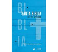 Santa Biblia/ Holy Bible: Biblia NVI, Letra Grande, Azul, Modelo 3