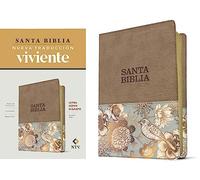 Santa Biblia NTV, Letra Súper Gigante: Nueva Traduccion Viviente, SentiPiel Beige, Palabras de Cristo en rojo, Concordancia, Mapas a Color