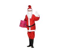 Smiffys Childrens Santa Boy Costume, Jacket, Trousers, Hat Belt, Santa, SizeM,