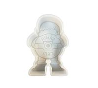 Santa Cam Camera Kids Christmas Holiday Freshie Silicone Mold Santa Clause Hat Heat Resistant Baking Scented Aroma Beads Freshie Supplies 5x3.5”