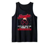 Santa Can You Help Me Find A T5 Geocache? Christmas Geocach Tank Top