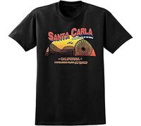 Santa Carla Lost Boys Inspired T-Shirt - Retro Film Movie Vampire Tee ShirtsBlack XL