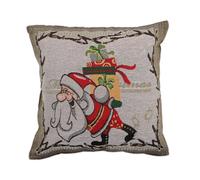Santa Carrying Presents Christmas Cushion 45cm x 45cm