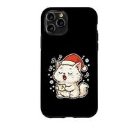 Santa Cat Singing Carols Case for iPhone 11 Pro