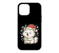 Santa Cat Singing Carols Case for iPhone 12 Pro Max