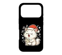 Santa Cat Singing Carols Case for iPhone 17 Pro