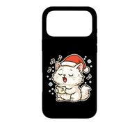 Santa Cat Singing Carols Case for iPhone 17 Pro Max