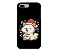 Santa Cat Singing Carols Case for iPhone 7 Plus/8 Plus