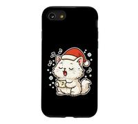 Santa Cat Singing Carols Case for iPhone SE (2020) / 7/8