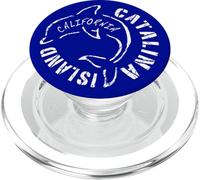 Santa Catalina Island California Dolphin SoCal West Coast PopSockets PopGrip for MagSafe