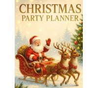 Santa Celebration Book: Champagne Glow Christmas Planner