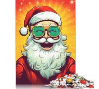 Santa Christmas Vibes Puzzle for Adults And Teenagers 500 Pieces Puzzles for Teenagers Gifts Game Toys for Adults 500pcs (52x38cm)