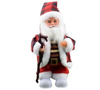 Santa Clau S Toy Jolly Animated Santa Interactive Talking With Laughter Festive For Kids Self Provided Battery No.5 For Power Supply (3 Styles) (A, 22x6x5cm)